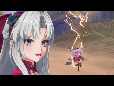 She Has To Jump Just To Catch The Echoes...