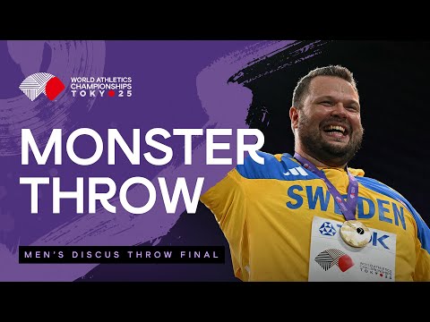 Stahl unleashes clutch throw of 70.47m for gold | World Athletics Championships Tokyo 25