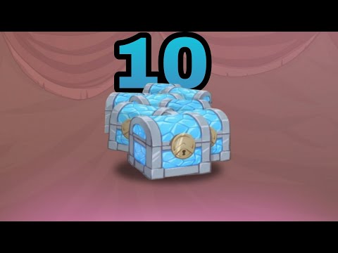 OPENING 10 CRYSTAL CHESTS IN STICK WAR LEGACY!
