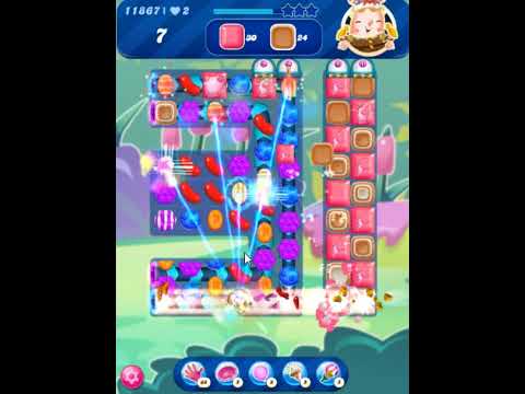 Candy Crush Saga Level 11867 - 3 Stars, 17 Moves Completed, No Boosters