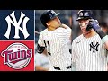 New York Yankees Vs Minnesota Twins Game Highlights 8 12 25