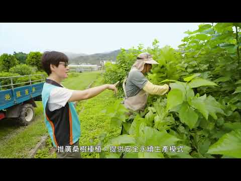 苗栗區農業改良場五大策略目標之-活化蠶業