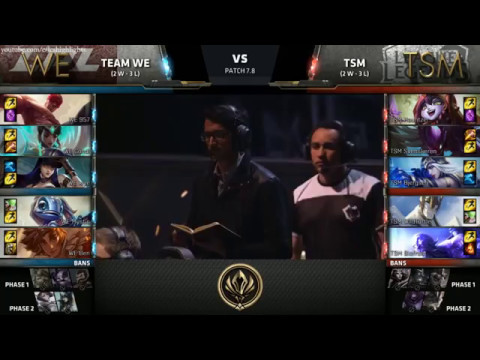 WE vs TSM Game 6 Highlights MSI 2017 Group Stage Day 3