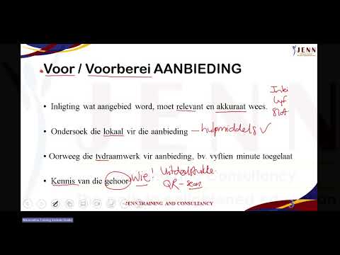 Aanbieding en data response - Graad 12 Besigheidstudies  2025 JENN
