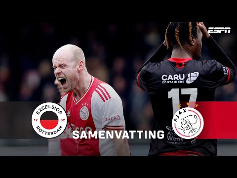 PRACHTIGE GOAL Devyne Rensch bij DEBUUT John Heitinga! 👀🤔 | Samenvatting Excelsior - Ajax