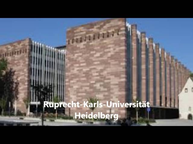 Heidelberg University vidéo #2