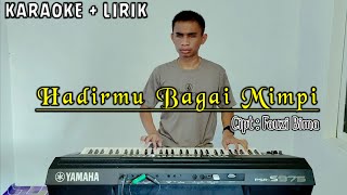 Download lagu HADIRMU BAGAI MIMPI - Karaoke Lirik || ANDRI KHAN || mp3