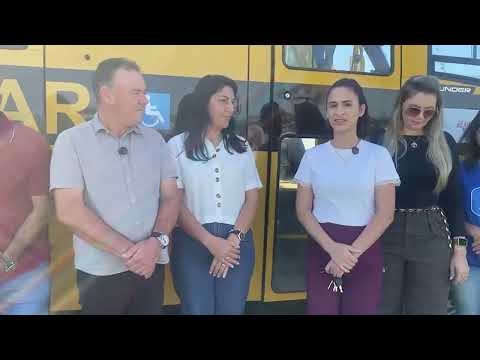 Imagem 88 - Educação de Nova Santa Helena ganha reforço com novos ônibus escolares