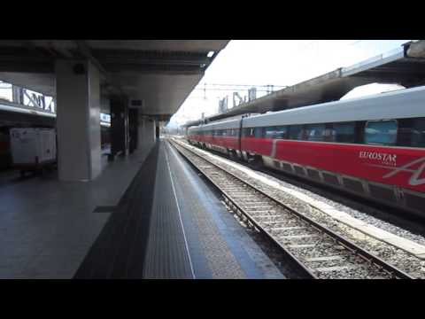 LA FRECCIARGENTO 9350 IN ENTRATA A ROMA TERMINI!