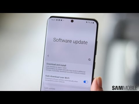 Samsung Galaxy S21 firmware  update camera