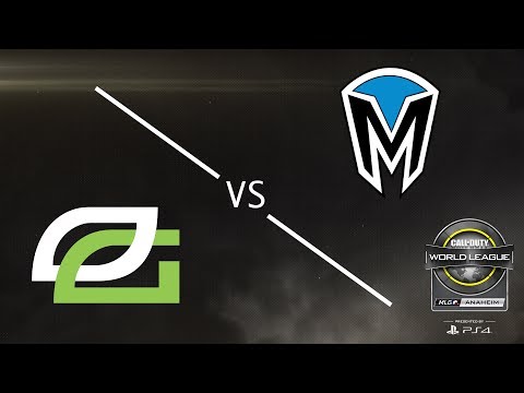 OpTic Gaming vs MindFreak - CWL Anaheim Open Presented by PlayStation 4 - Day 1