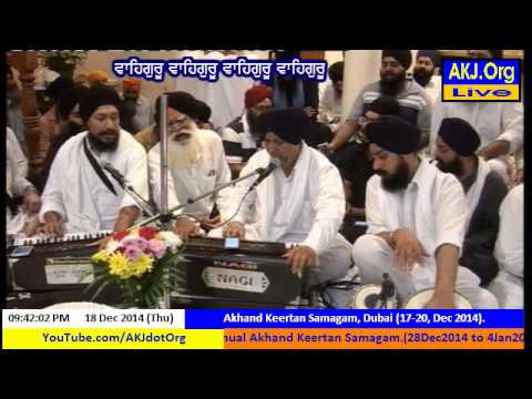 007_Dubai Samagam - 18 Dec 2014 Evening - Bhai Hardeep Singh Jee (Delhi)