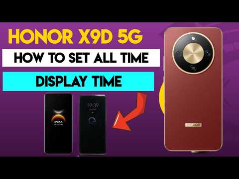Honor X9d vs Honor 200: How to Set Always-On (All-Time) Display Time