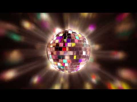 Spinning Multicolor Disco Ball Vj Loop - Disco Ball Animation Party Background
