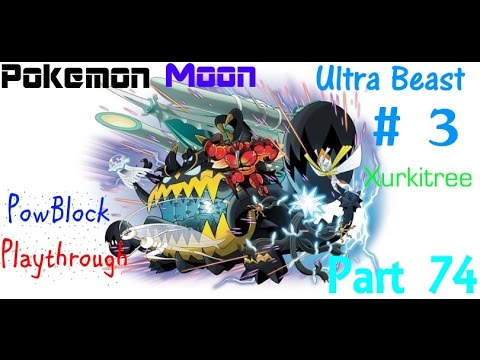 Pokemon Moon (3DS) Playthrough pt74 - Ultra Beast Hunt #3 Xurkitree