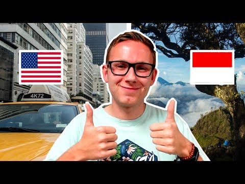 Living in Indonesia vs Living in the USA