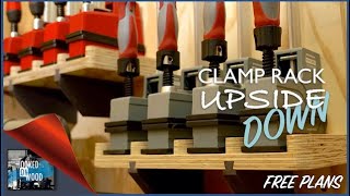 Clamp Rack Upside Down with Free plans
