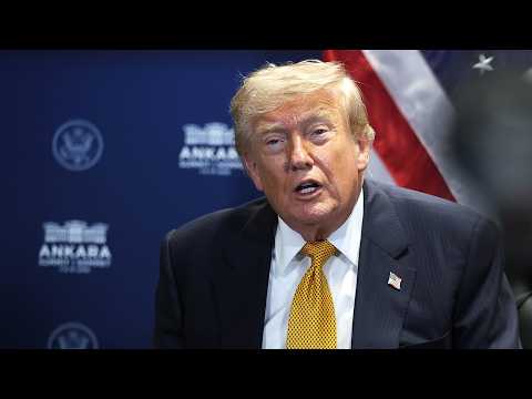 LIVE: Trump holds meeting with Syrian president at NATO summit | NBC News