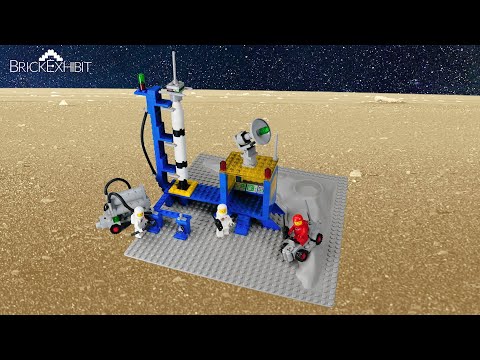 LEGO Classic Space 483 Alpha-1 Rocket Base 1978 (AKA 920 Rocket Launch Pad) BrickExhibit.com