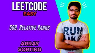 YouTube video '506. Relative Ranks | LEETCODE EASY'