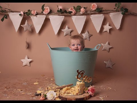 Making Of Cake Smash - Baby Hannah