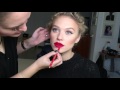 Glamour magazine backstage Beauty Editorial