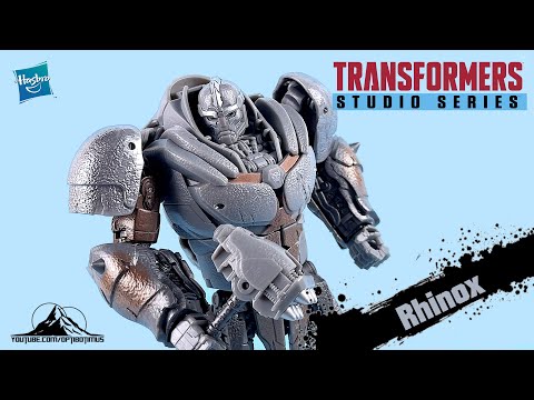Transformers Rise of the Beasts Studio Series Voyager Class RHINOX Video Review