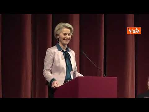 Von der Leyen ricorda Sassoli: «Il presidente buono»