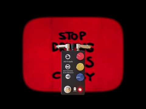 Stop Driving Crazy and make crazy guitar sounds instead with the Mattoverse AirTrash