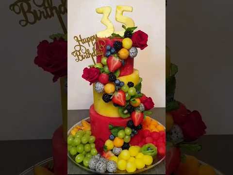 How to Make Stunning Watermelon Cakes: Decorating Tips & Tricks l Fruit Cake l #watermeloncake