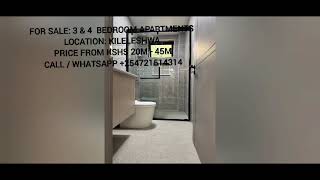 FOR SALE : 3 BEDROOM APARTMENTS ALL EN-SUITE + DSQ