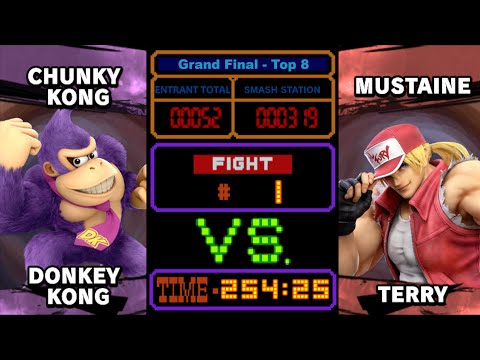 Smash Station: #319 - CF | ChunkyKong vs AoR | Mustaine - Grand Final - Top 8