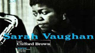 Sarah Vaughan (With Clifford Brown)-U're not the kind