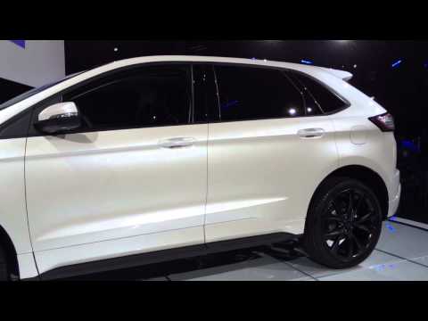Ford Edge Sport 2015 Crossover Vehicle Unveiling At Ford HQ 6-24-14