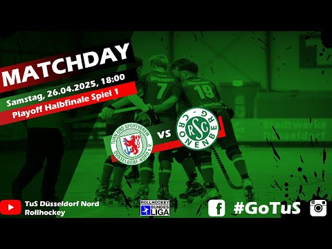1.Bundesliga Herren Playoff 1/2 Finale (Spiel 1) : TuS Düsseldorf Nord vs. RSC Cronenberg