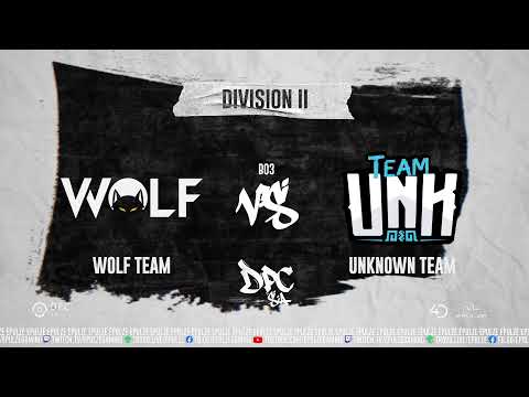 [ENG] Unknown vs. Wolf Team | SA DPC Division II | DKTruman & Kipspul