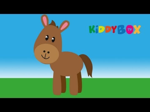 Hopp, hopp, hopp, Pferdchen lauf Galopp - Kinderlieder (KIDDYBOX.TV)