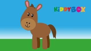 Hopp, hopp, hopp, Pferdchen lauf Galopp - Kinderlieder (KIDDYBOX.TV)