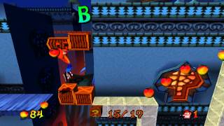 Crash Bandicoot: Warped 105% Walkthrough HD - Part 13: High Time