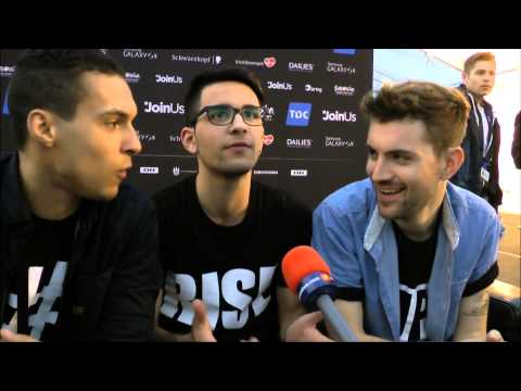 Interview with Freaky Fortune feat. RiskyKidd (Greece ESC 2014)