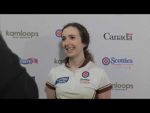 Media Scrum - Draw 6 - 2023 Scotties Tournament of Hearts