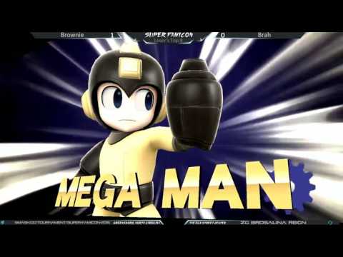 Famicon 2016 Smash 4- Brownie (Megaman) vs Brah (Lucario)
