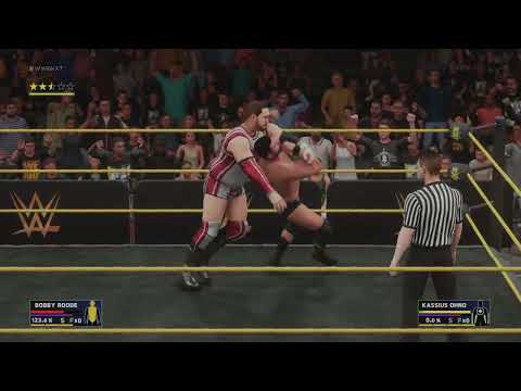 WWE 2K18 PS5: NXT: Kassius Ohno VS Bobby Roode