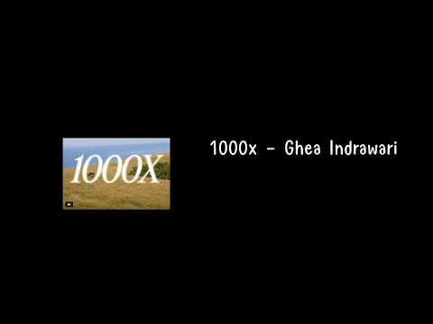 1000 x - Ghea Indrawari | lirik #lirik #musik #lagu #viral #1000x
