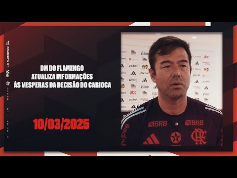 Flamengo DM updates information on the eve of the carioca decision