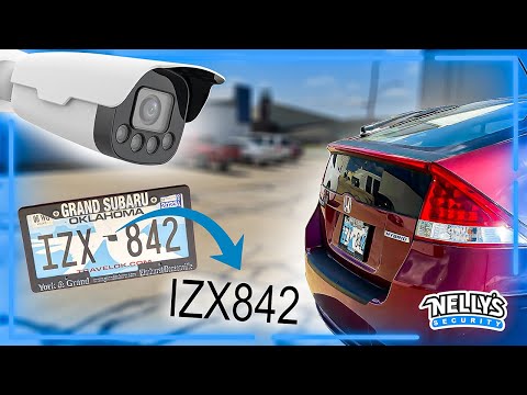 How to Capture and Log License Plates with an LPR Security Camera (HC121@TS8CR-Z)