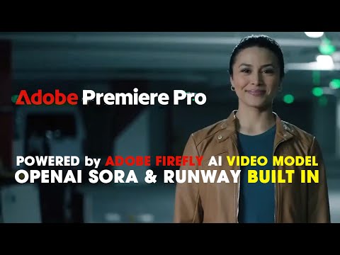 Generative AI in Premiere Pro powered by Adobe Firefly | SORA & Runway Built in | First Impressions