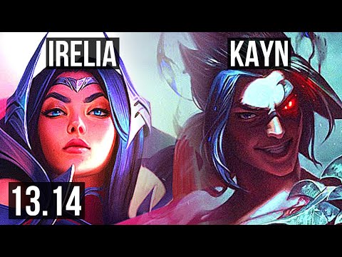 IRELIA vs KAYN (TOP) | 9/3/9 | TR Grandmaster | 13.14