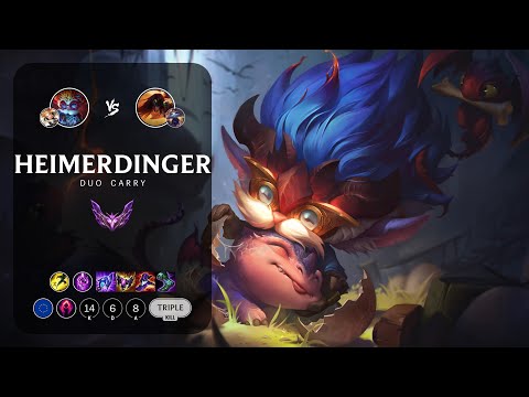 Heimerdinger Carry vs Sivir - EUW Master Patch 13.1