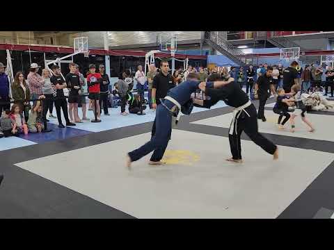 Two BJJ White Belts Put On A Good Match At PBJJF Charlotte April 2023